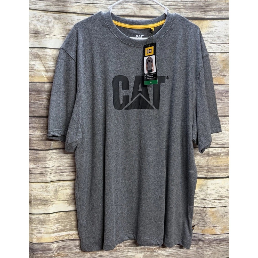 CAT‎ Caterpillar Men's XL Workwear Relaxed Fit T Shirt Gray NWT NEW